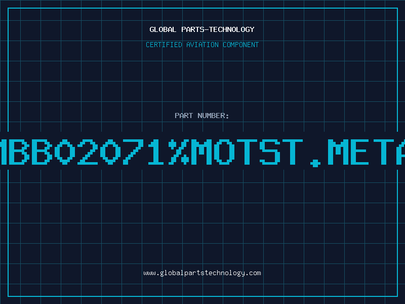 Aviation Part 487KMBB02071%MOTST.METALLFI