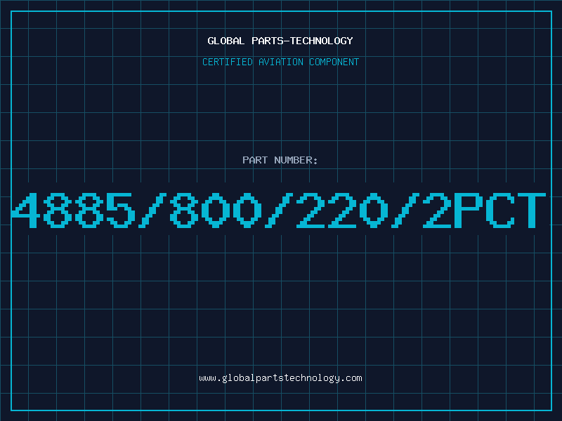 Aviation Part 4885/800/220/2PCT