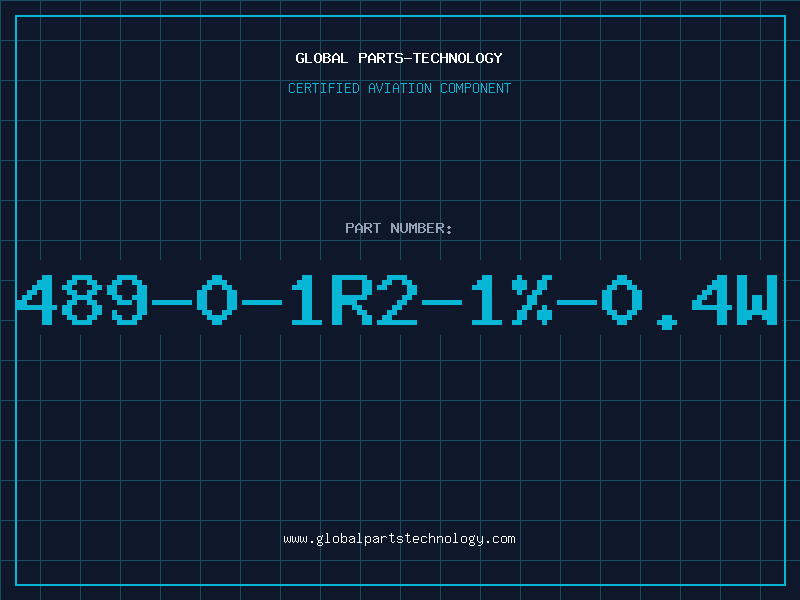 Aviation Part 489-0-1R2-1%-0.4W