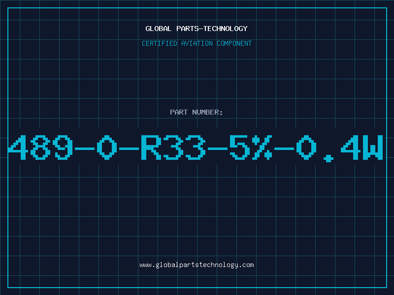 Aviation Part 489-0-R33-5%-0.4W