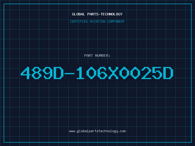 Aviation Part 489D-106X0025D