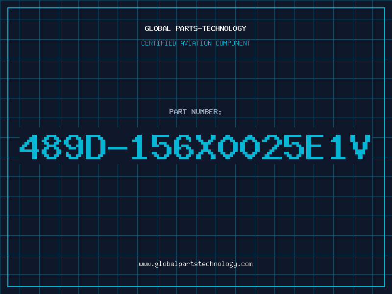 Aviation Part 489D-156X0025E1V