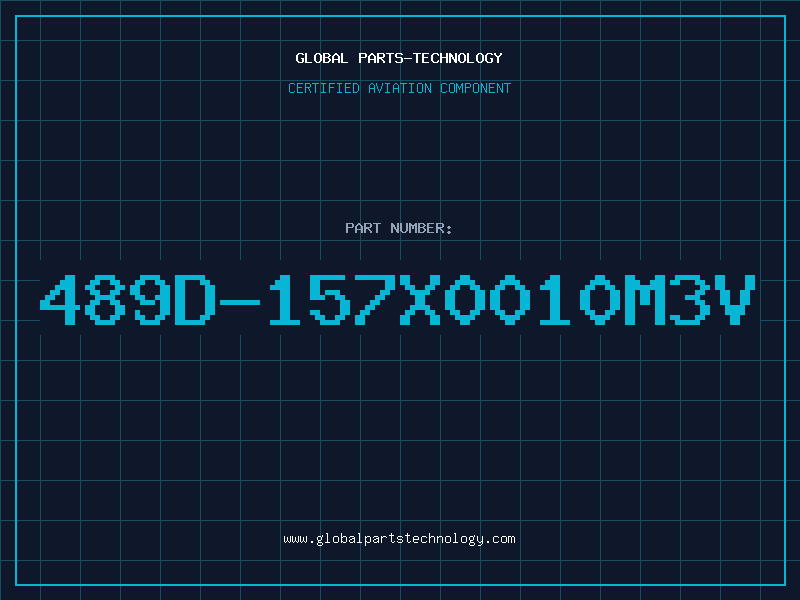 Aviation Part 489D-157X0010M3V