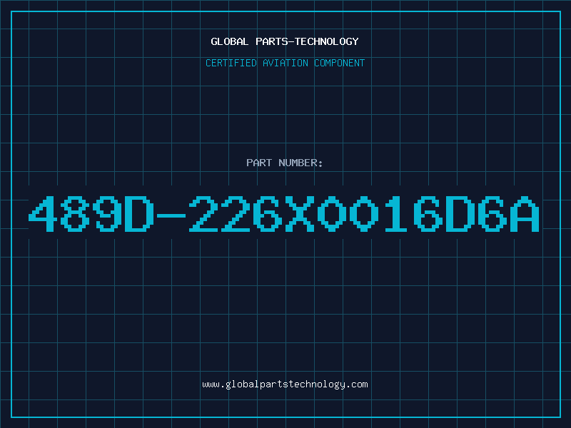 Aviation Part 489D-226X0016D6A