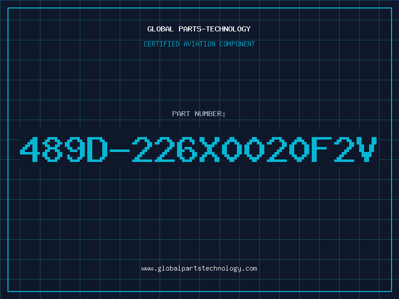 Aviation Part 489D-226X0020F2V