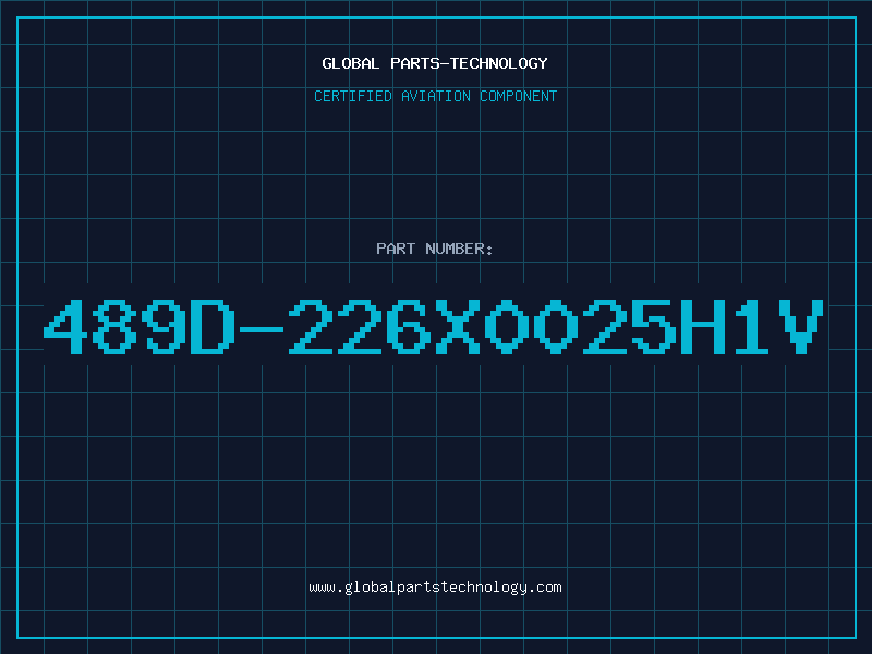 Aviation Part 489D-226X0025H1V