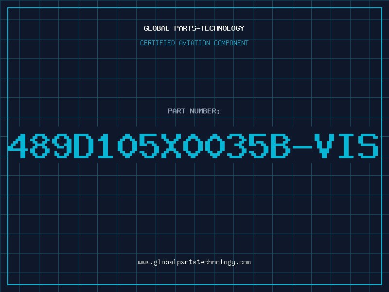 Aviation Part 489D105X0035B-VIS