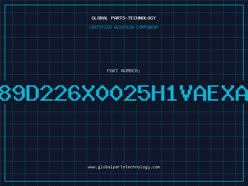 Aviation Part 489D226X0025H1VAEXAB