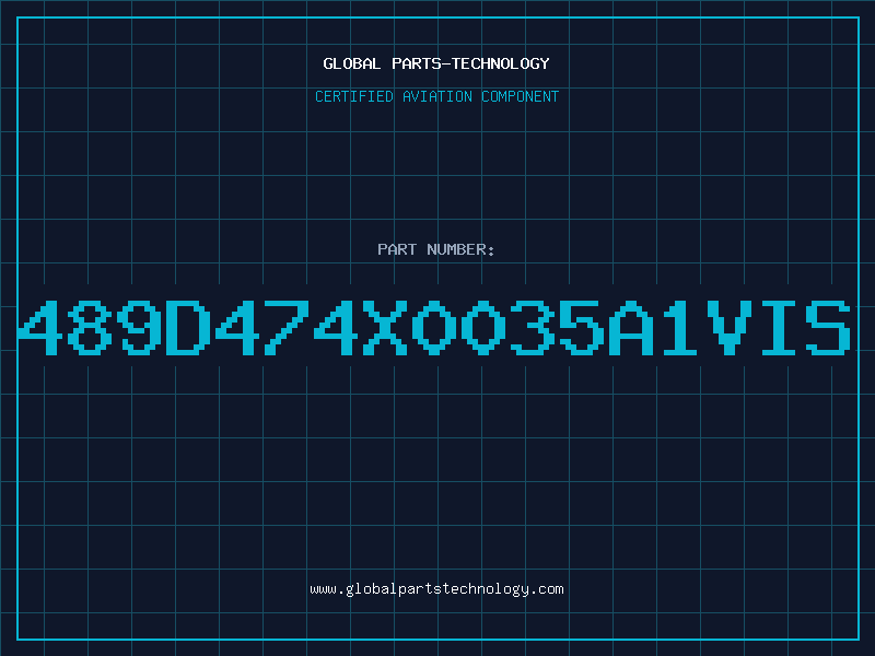 Aviation Part 489D474X0035A1VIS