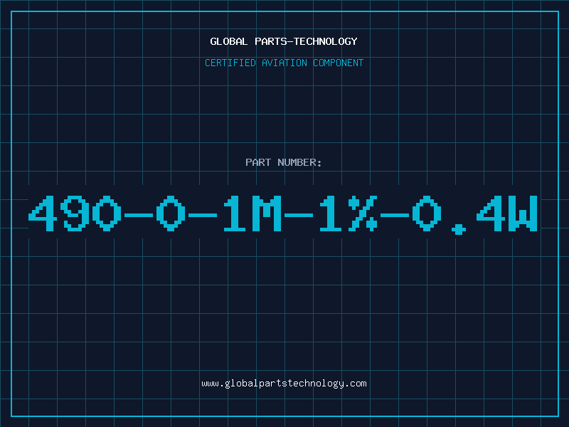 Aviation Part 490-0-1M-1%-0.4W