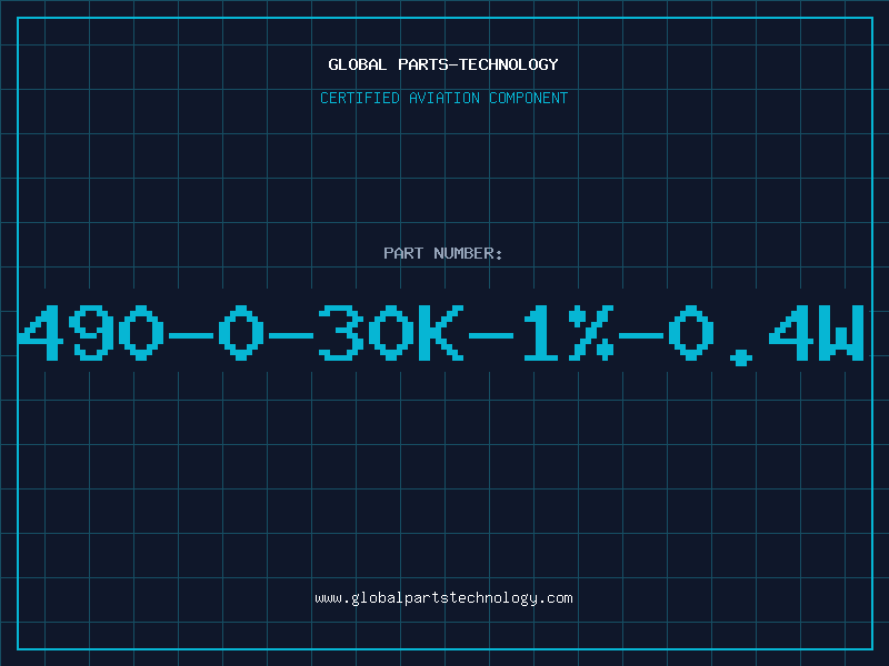 Aviation Part 490-0-30K-1%-0.4W