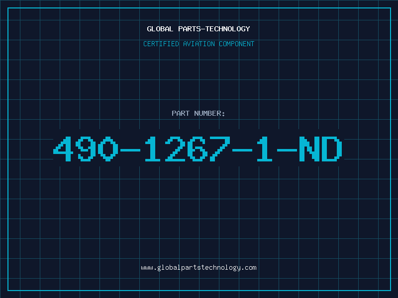 Aviation Part 490-1267-1-ND