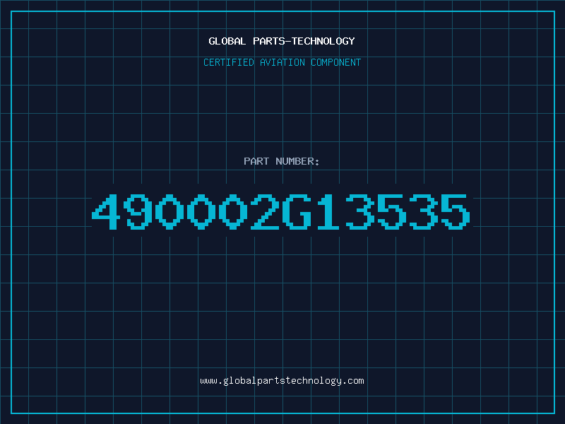 Aviation Part 490002G13535