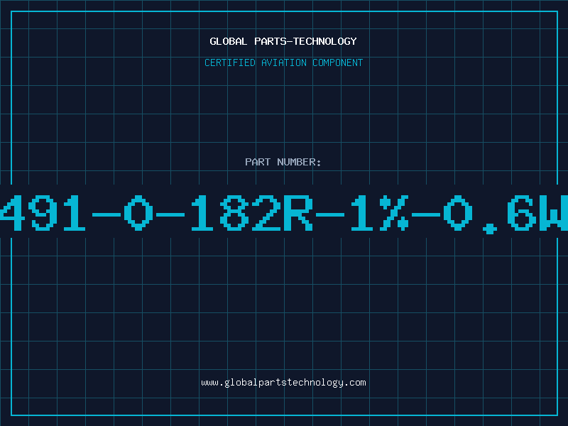 Aviation Part 491-0-182R-1%-0.6W
