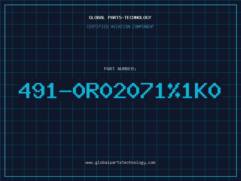 Aviation Part 491-0R02071%1K0