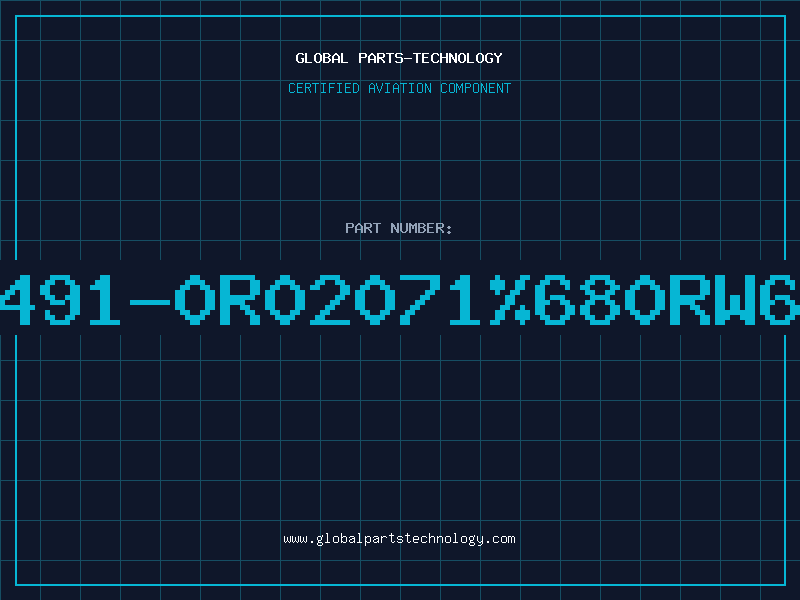 Aviation Part 491-0R02071%680RW6