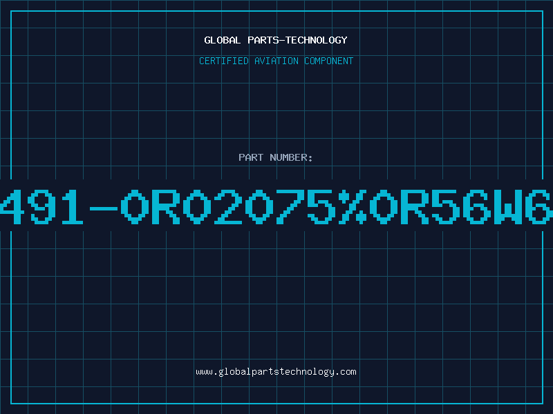 Aviation Part 491-0R02075%0R56W6