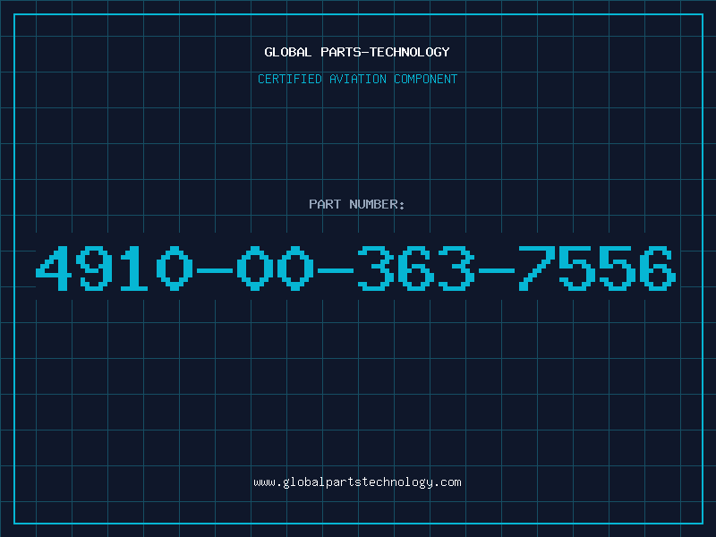 Aviation Part 4910-00-363-7556