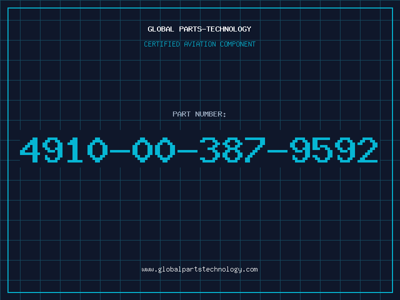 Aviation Part 4910-00-387-9592