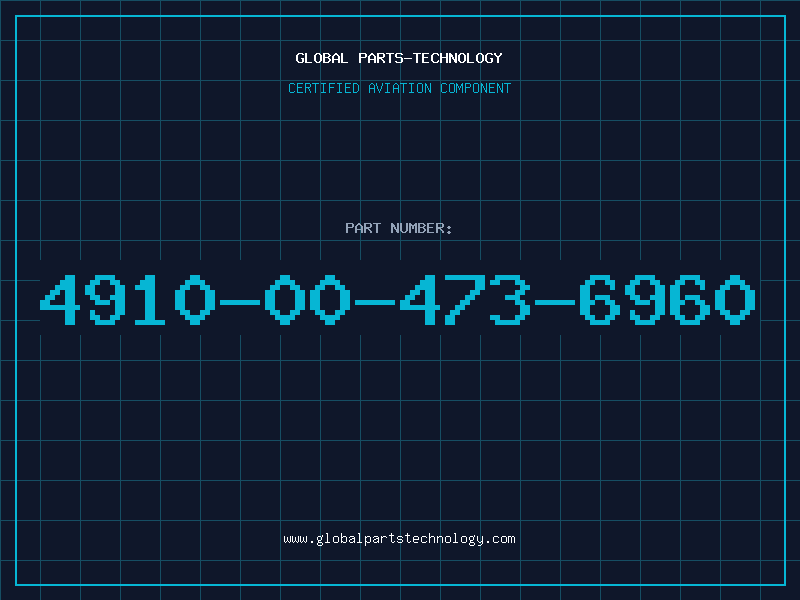 Aviation Part 4910-00-473-6960