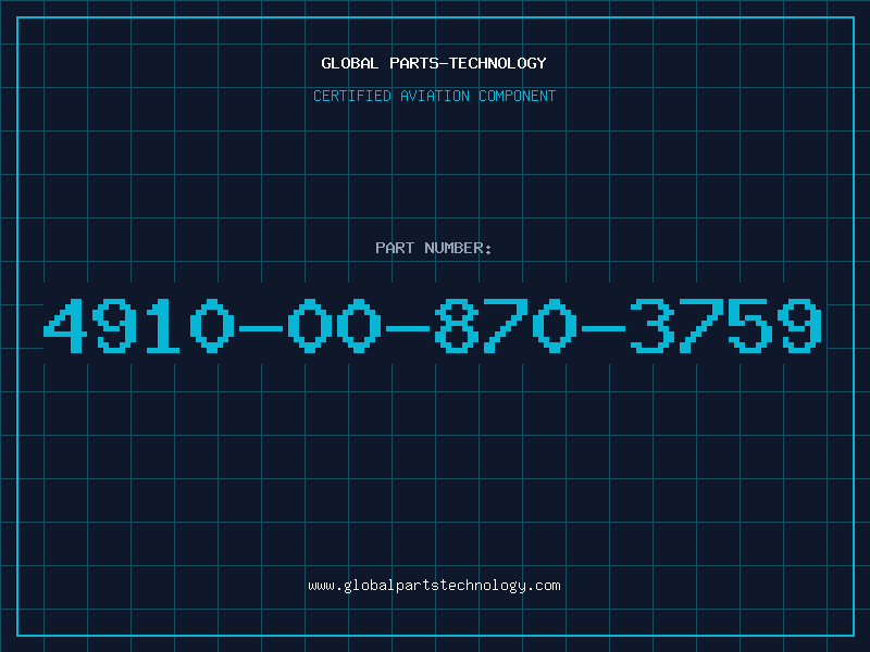 Aviation Part 4910-00-870-3759