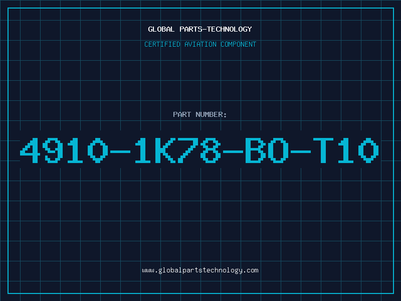 Aviation Part 4910-1K78-BO-T10