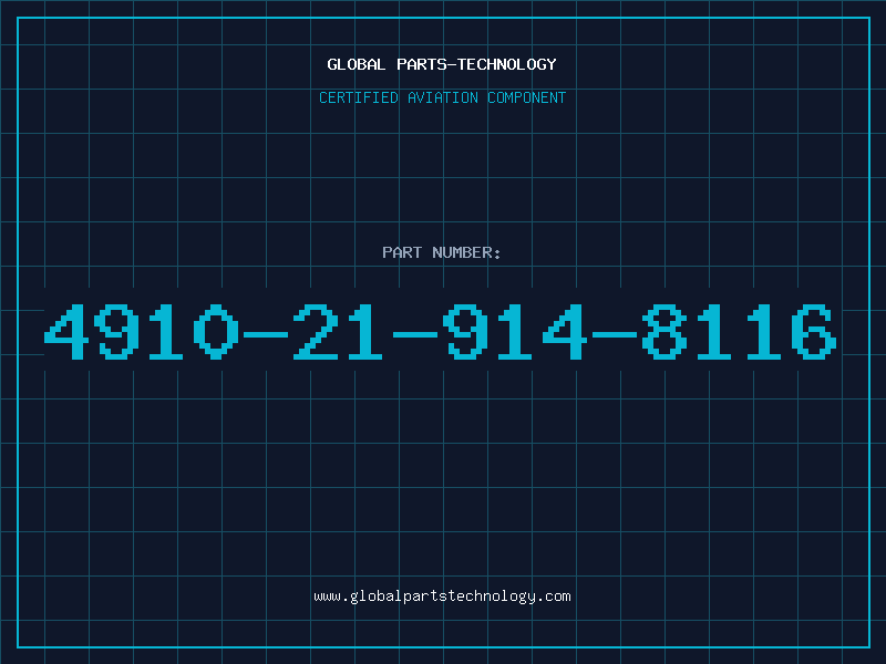 Aviation Part 4910-21-914-8116