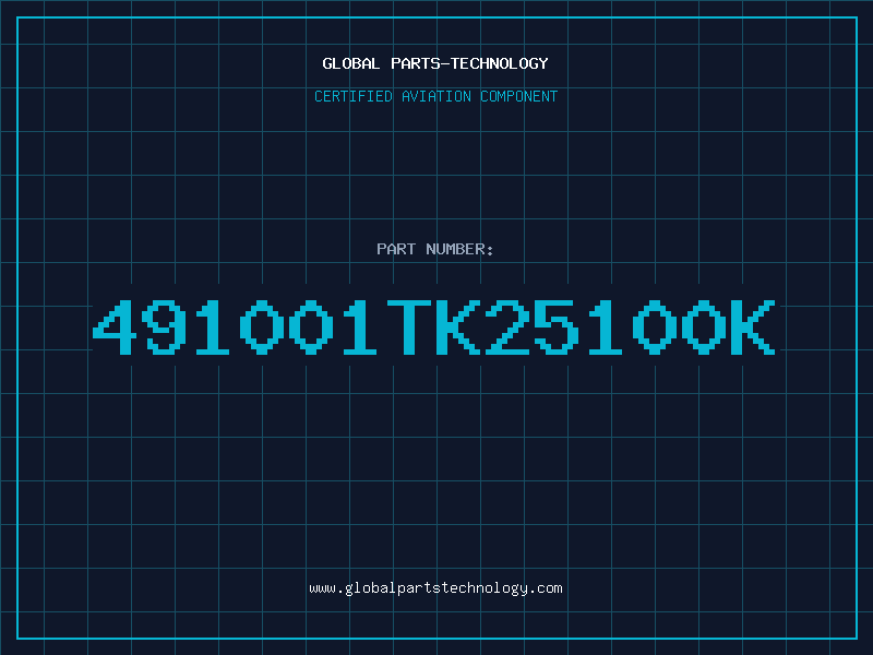 Aviation Part 491001TK25100K