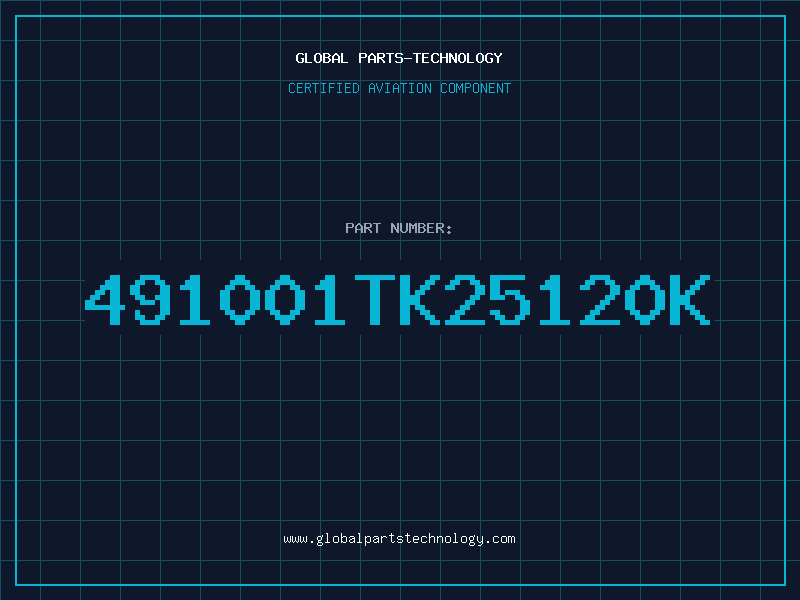 Aviation Part 491001TK25120K