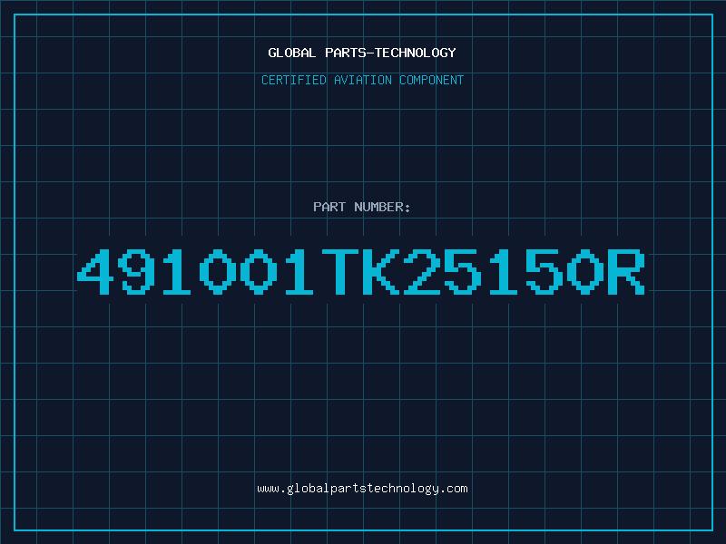 Aviation Part 491001TK25150R