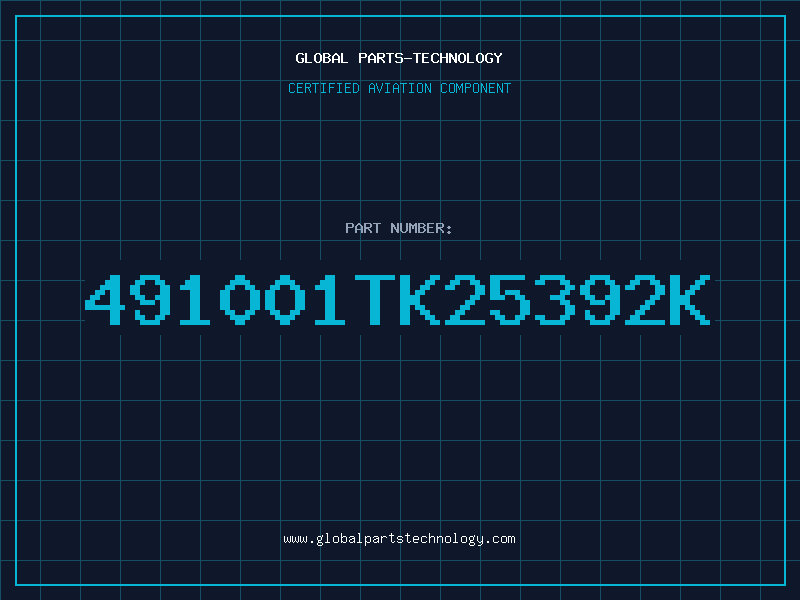 Aviation Part 491001TK25392K