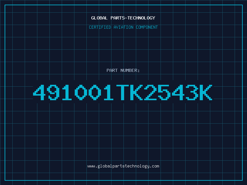 Aviation Part 491001TK2543K
