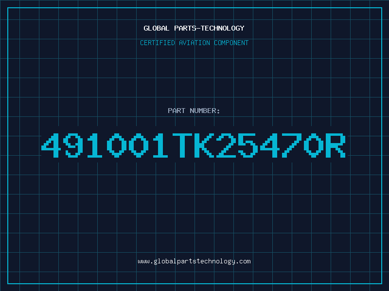 Aviation Part 491001TK25470R