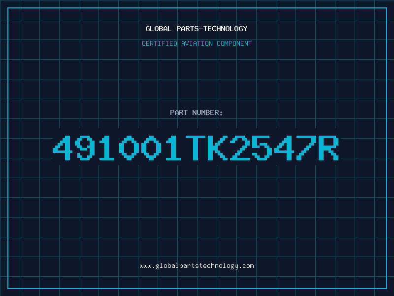 Aviation Part 491001TK2547R