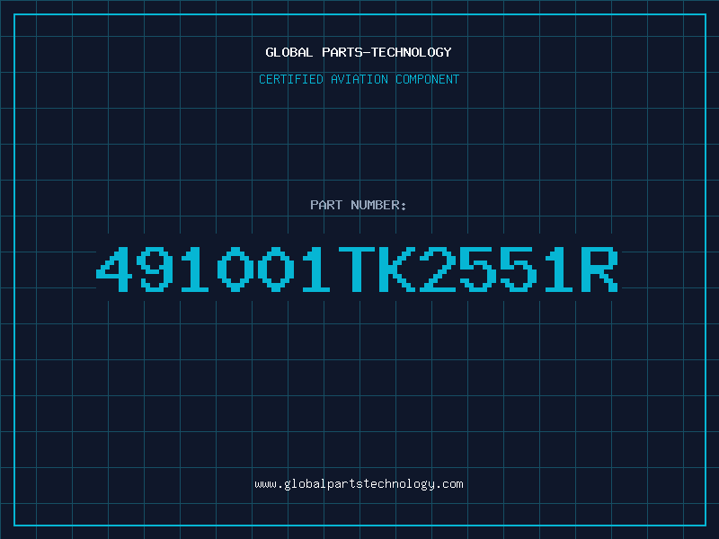 Aviation Part 491001TK2551R