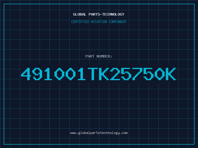 Aviation Part 491001TK25750K