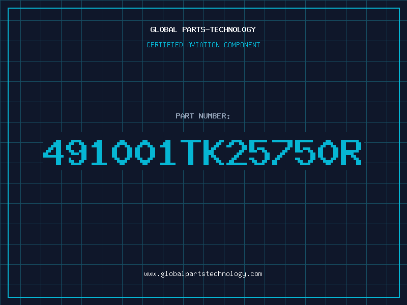 Aviation Part 491001TK25750R