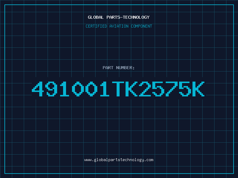 Aviation Part 491001TK2575K
