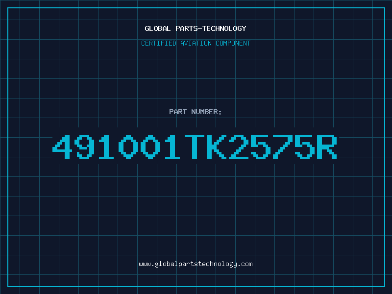 Aviation Part 491001TK2575R
