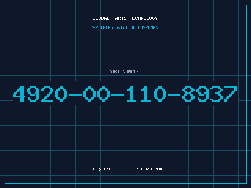 Aviation Part 4920-00-110-8937