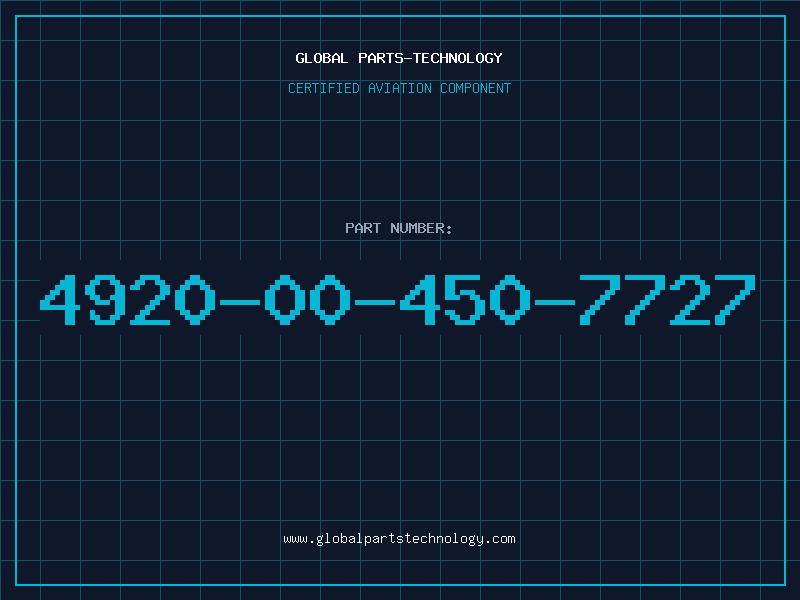 Aviation Part 4920-00-450-7727