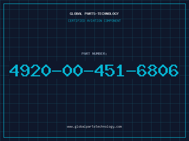 Aviation Part 4920-00-451-6806