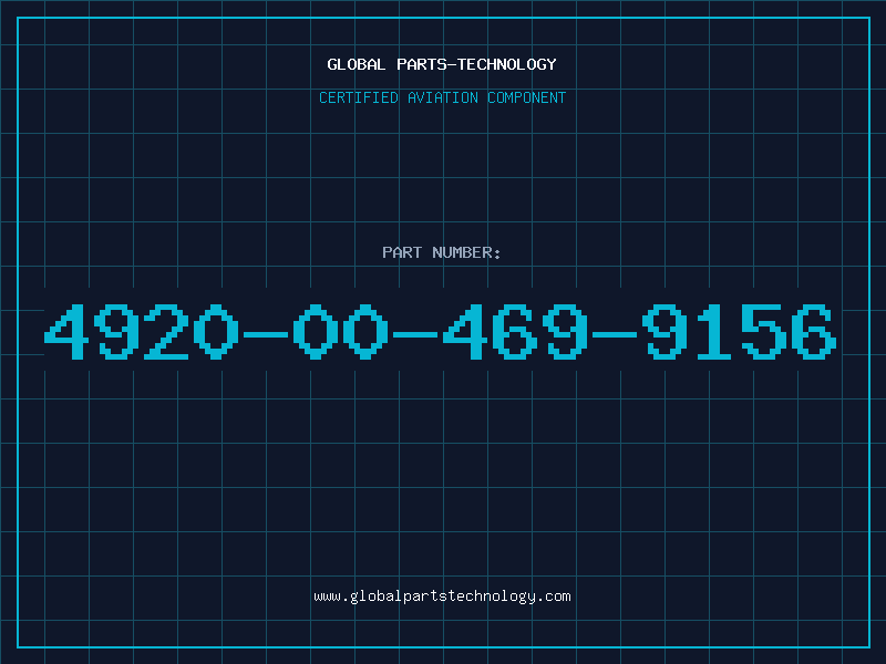 Aviation Part 4920-00-469-9156