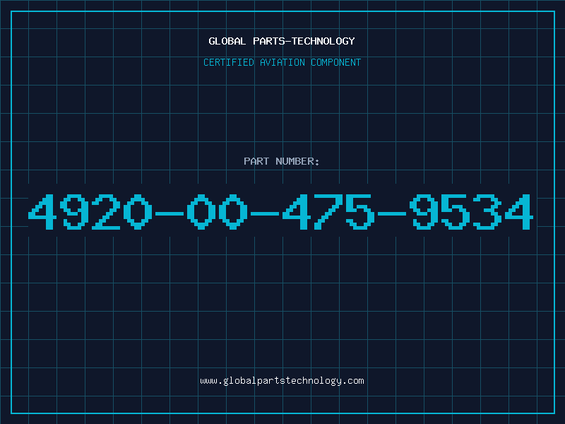 Aviation Part 4920-00-475-9534