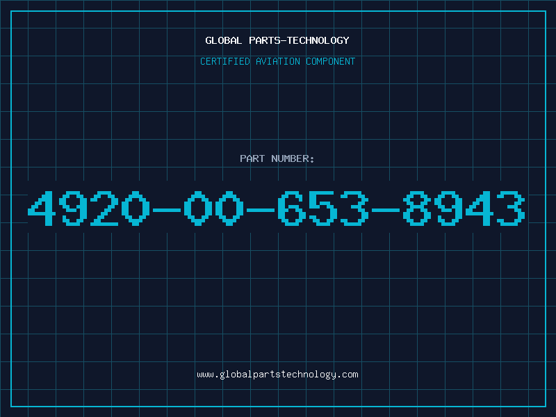 Aviation Part 4920-00-653-8943