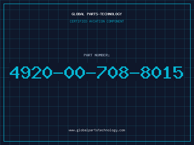Aviation Part 4920-00-708-8015