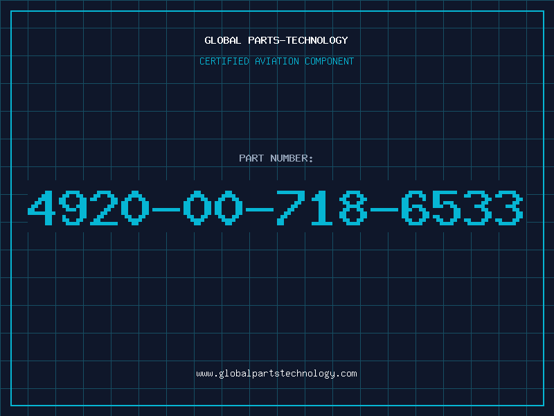 Aviation Part 4920-00-718-6533