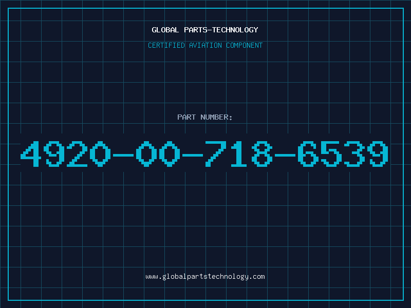 Aviation Part 4920-00-718-6539