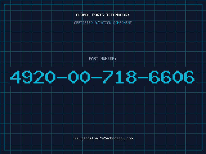 Aviation Part 4920-00-718-6606