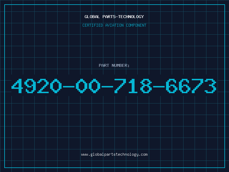Aviation Part 4920-00-718-6673